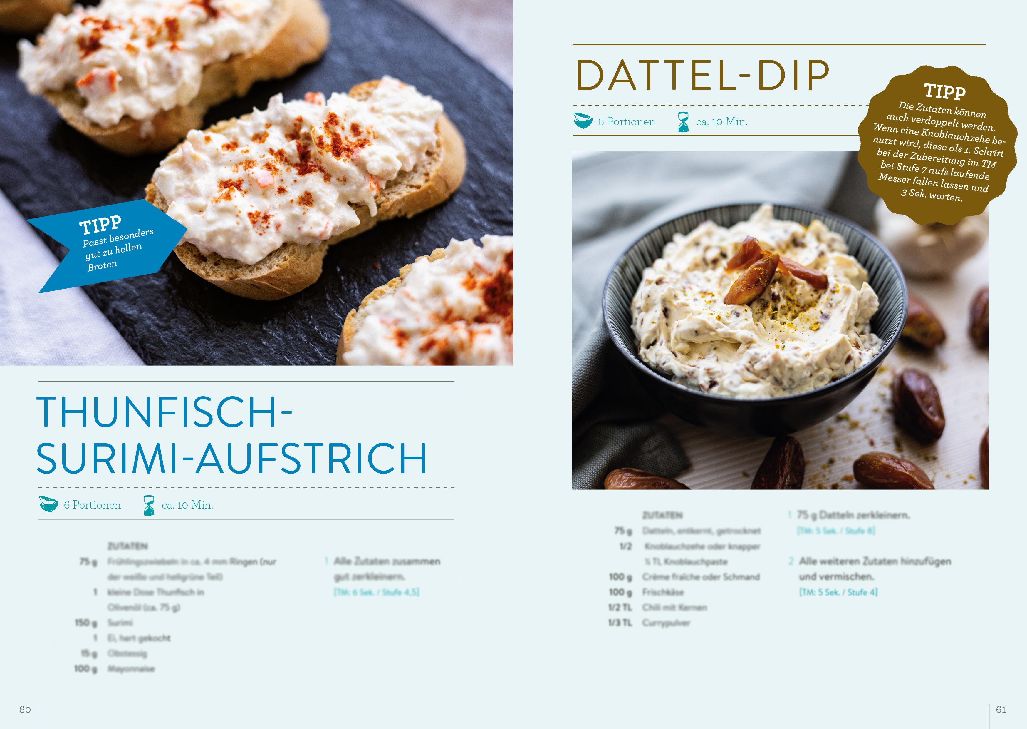 Beispielinhalt (Bild) Die perfekte Brotzeit - Selbst gemachte Brote + feine Aufstriche von Kinderleichtkochen