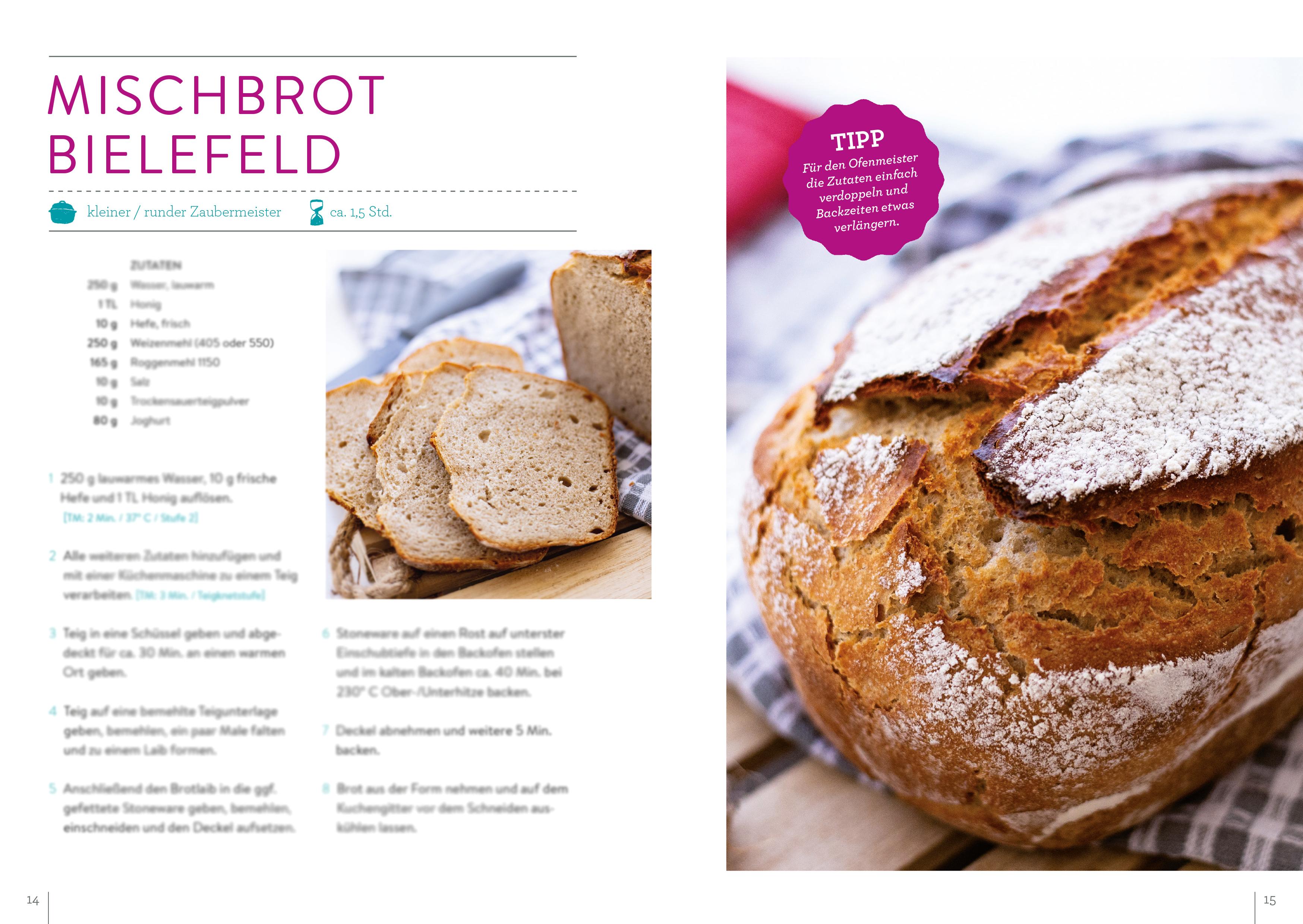 Beispielinhalt (Bild) Die perfekte Brotzeit - Selbst gemachte Brote + feine Aufstriche von Kinderleichtkochen