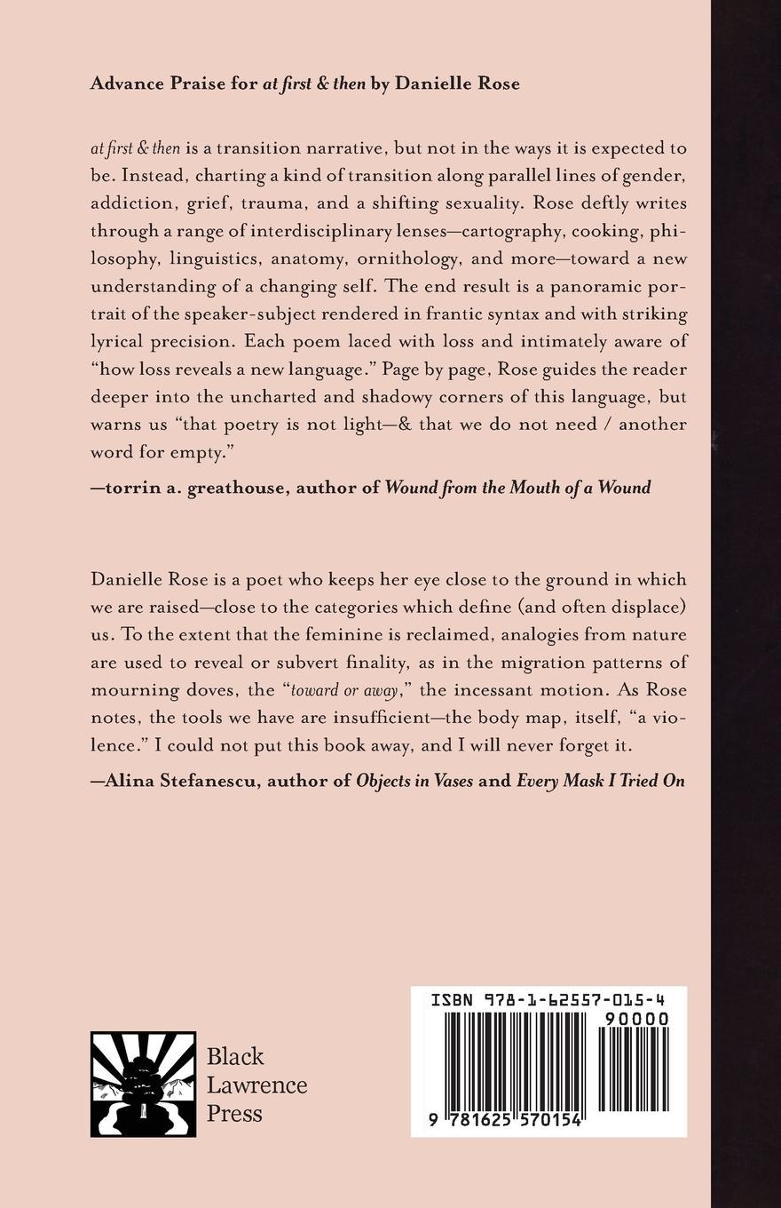 Rückseitencover at first & then