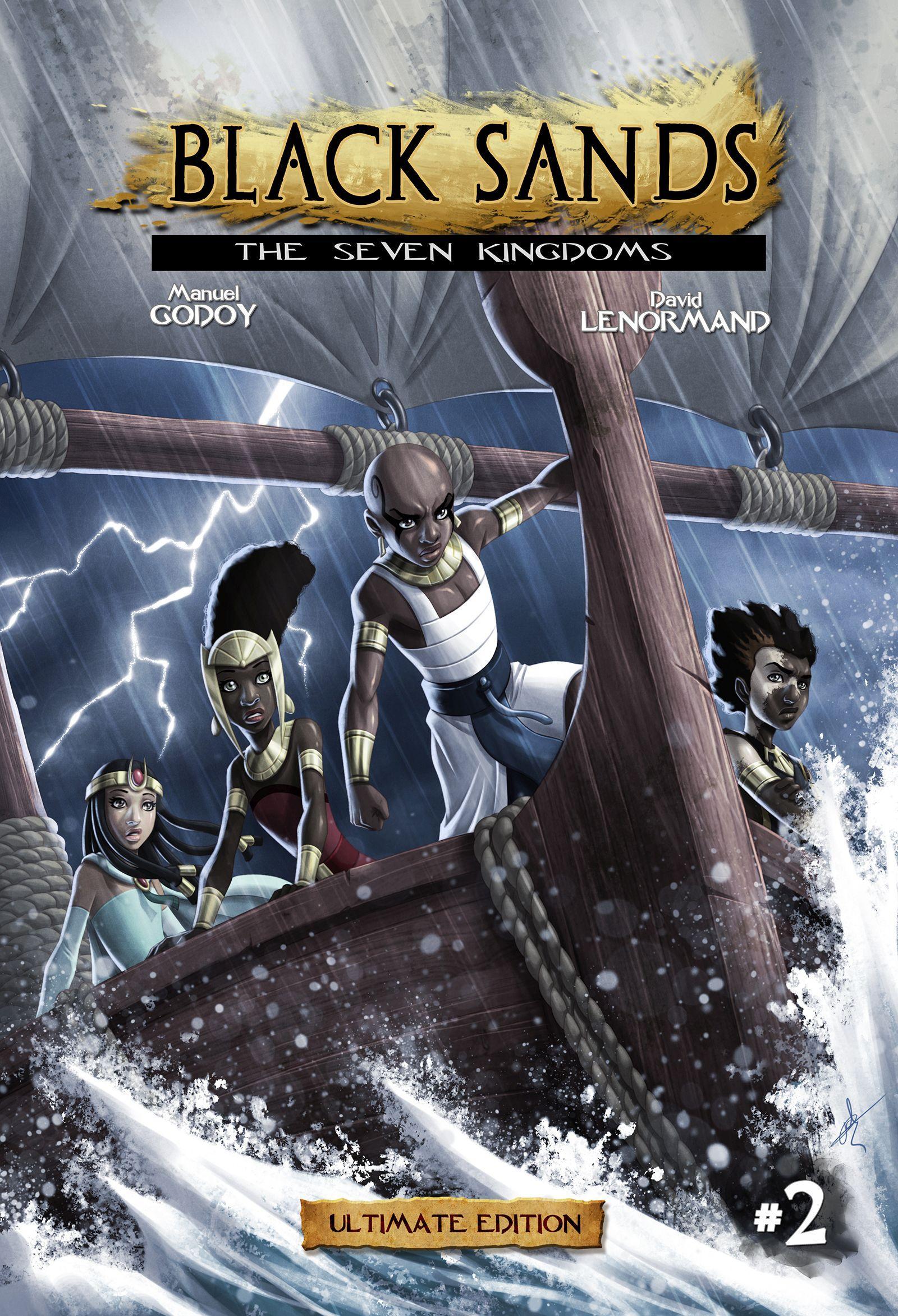 Vorderes Coverbild Black Sands, the Seven Kingdoms, Volume 2