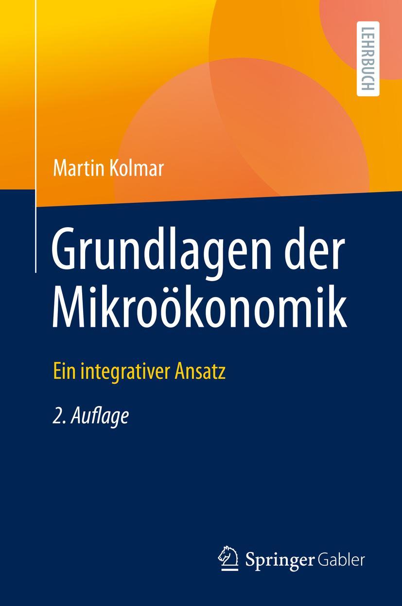 Vorderes Coverbild Grundlagen der Mikroökonomik