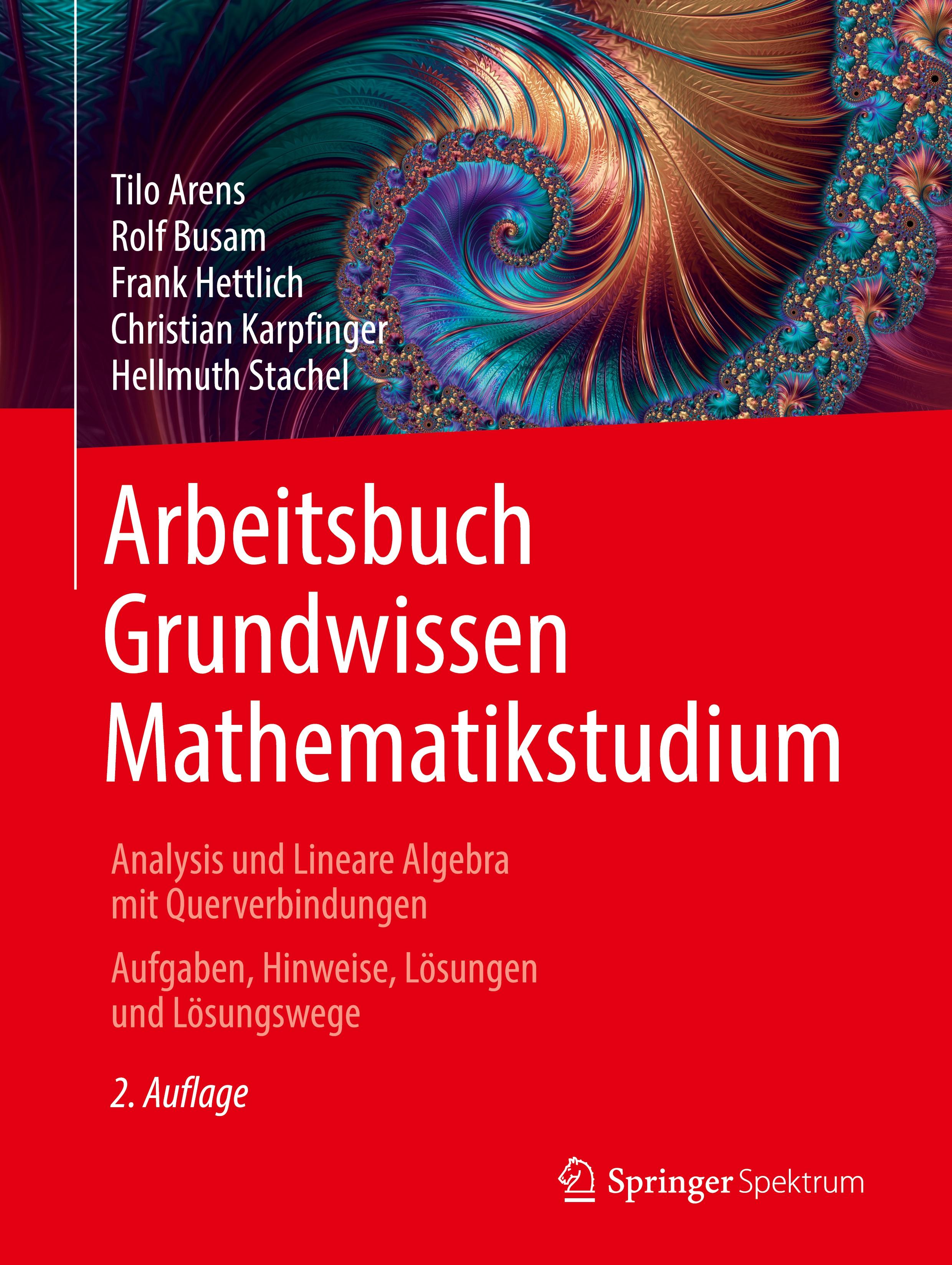 Vorderes Coverbild Arbeitsbuch Grundwissen Mathematikstudium - Analysis und Lineare Algebra mit Querverbindungen