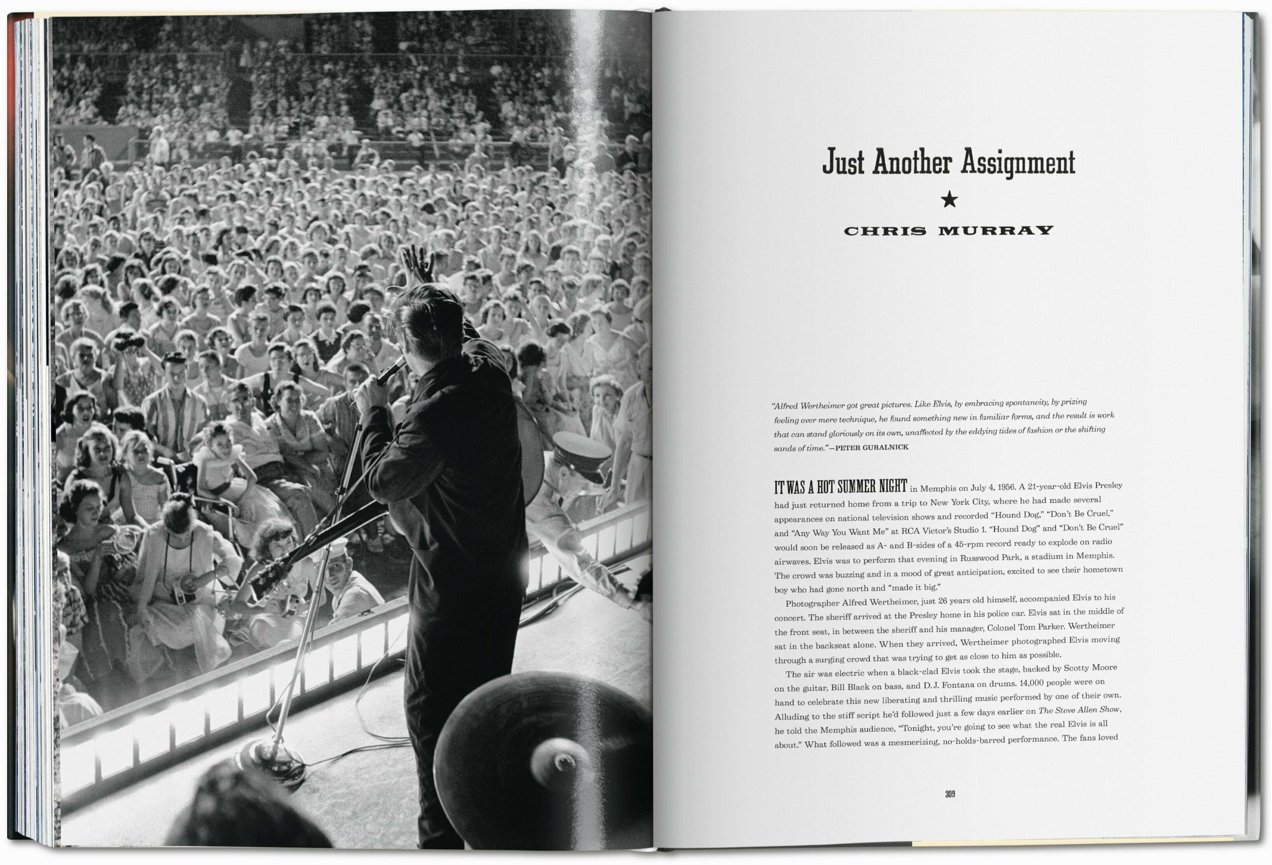 Beispielinhalt (Bild) Alfred Wertheimer. Elvis and the Birth of Rock and Roll