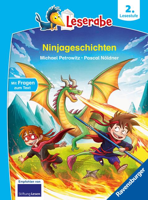 Vorderes Coverbild Ninjageschichten - Leserabe ab 2. Klasse - Erstlesebuch für Kinder ab 7 Jahren