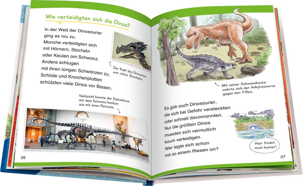 Beispielinhalt (Bild) Wieso? Weshalb? Warum? Erstleser: Dinosaurier (Band 1)
