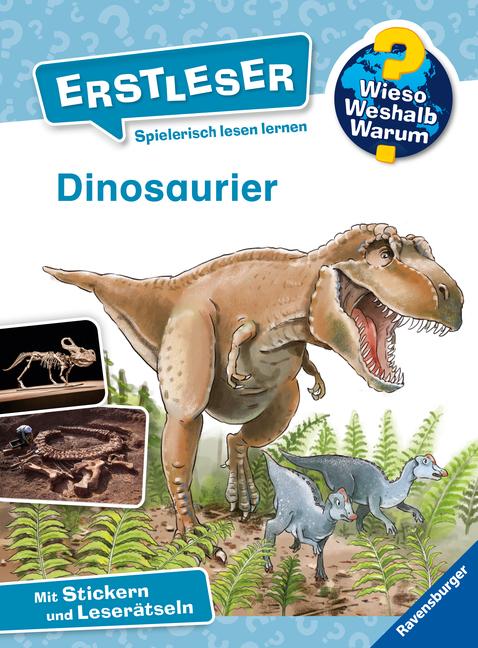 Vorderes Coverbild Wieso? Weshalb? Warum? Erstleser: Dinosaurier (Band 1)