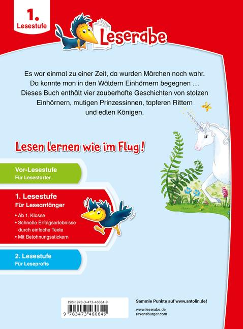 Beispielinhalt (Bild) Einhorngeschichten - Leserabe ab 1. Klasse - Erstlesebuch für Kinder ab 6 Jahren