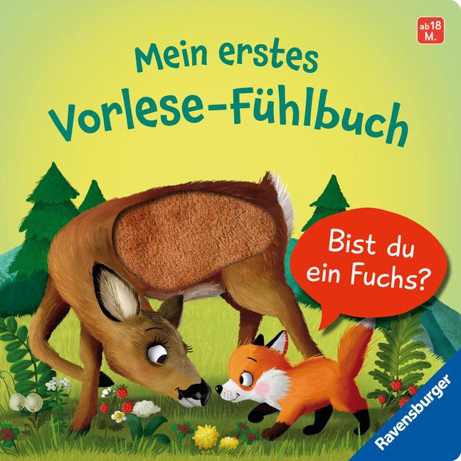 Vorderes Coverbild Mein erstes Vorlese-Fühlbuch: Bist du ein Fuchs?