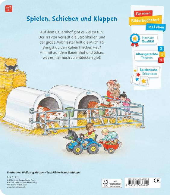 Beispielinhalt (Bild) Aufladen - Abfahren: Auf dem Bauernhof