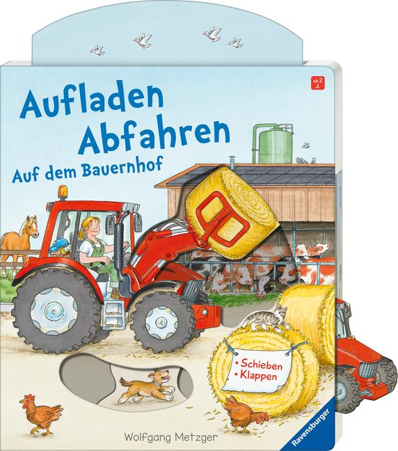 Beispielinhalt (Bild) Aufladen - Abfahren: Auf dem Bauernhof