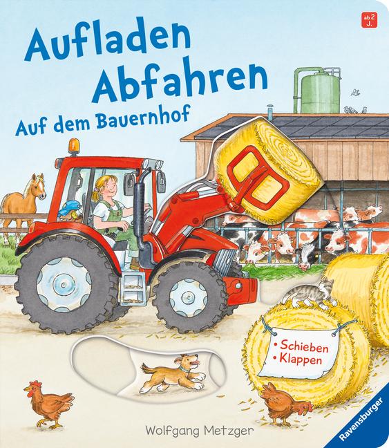 Vorderes Coverbild Aufladen - Abfahren: Auf dem Bauernhof