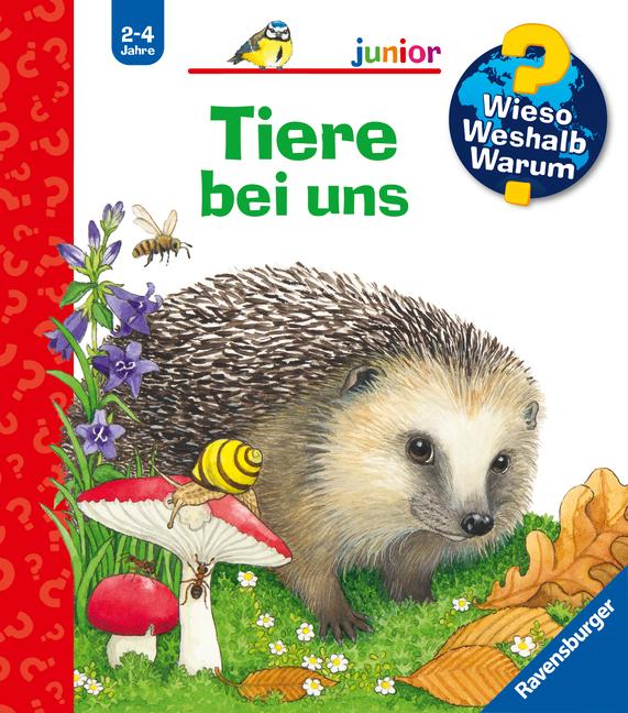 Vorderes Coverbild Wieso? Weshalb? Warum? junior, Band 33: Tiere bei uns