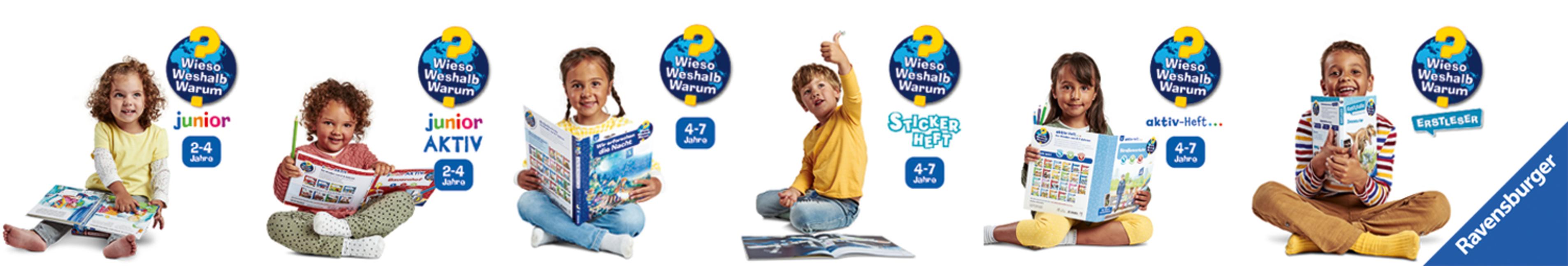 Beispielinhalt (Bild) Wieso? Weshalb? Warum? Stickerheft: Weltraum