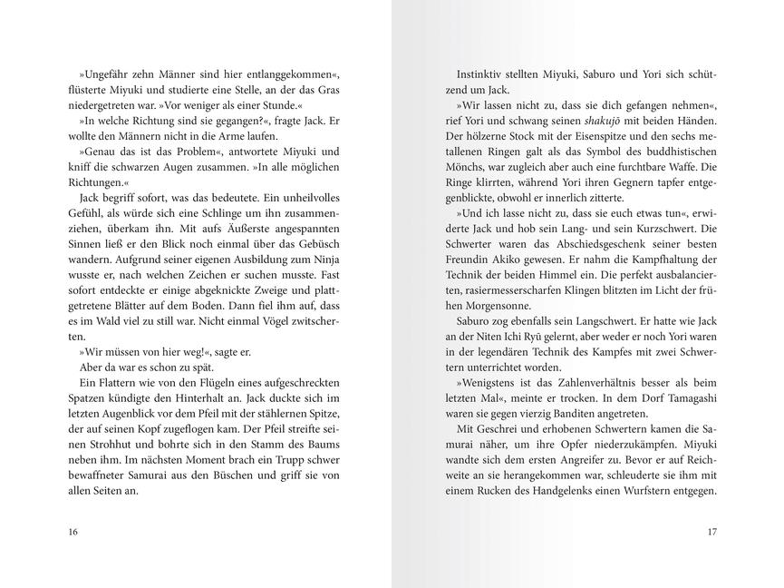 Beispielinhalt (Bild) Samurai, Band 7: Der Ring des Windes