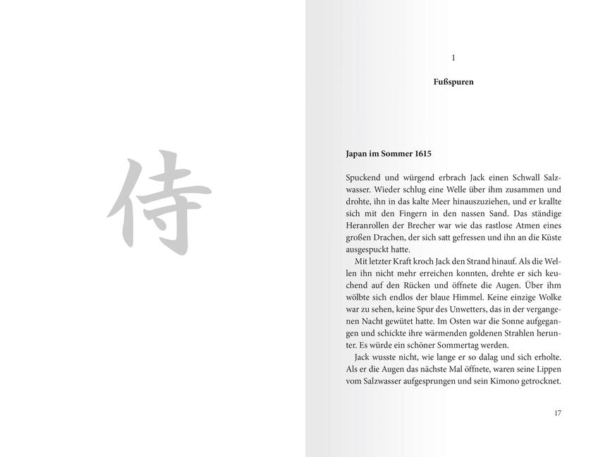Beispielinhalt (Bild) Samurai, Band 8: Der Ring des Himmels
