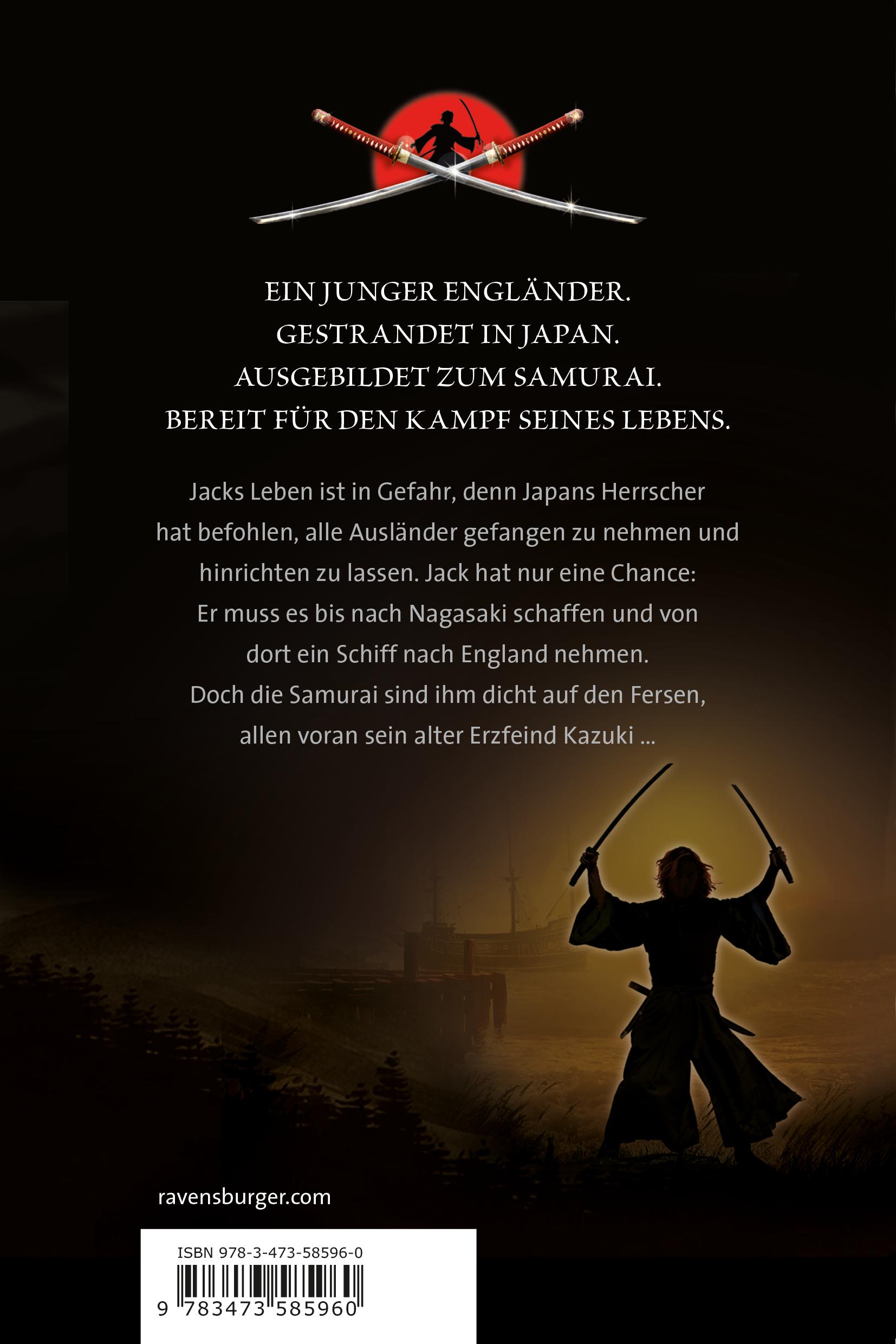 Rückseitencover Samurai, Band 8: Der Ring des Himmels
