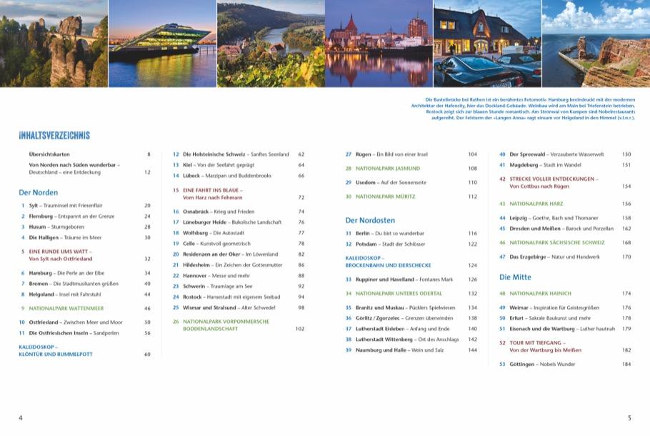 Beispielinhalt (Bild) Das Reisebuch Deutschland