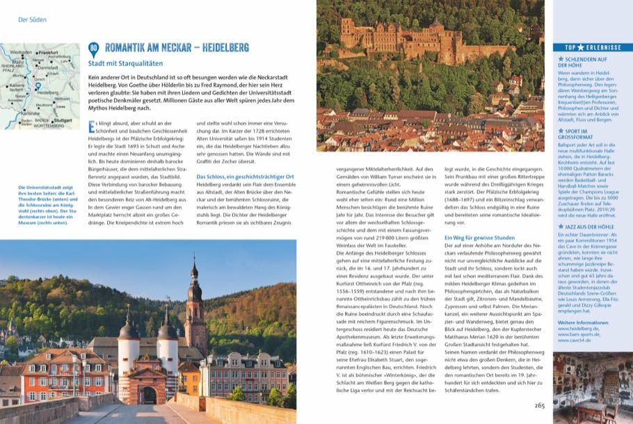 Beispielinhalt (Bild) Das Reisebuch Deutschland