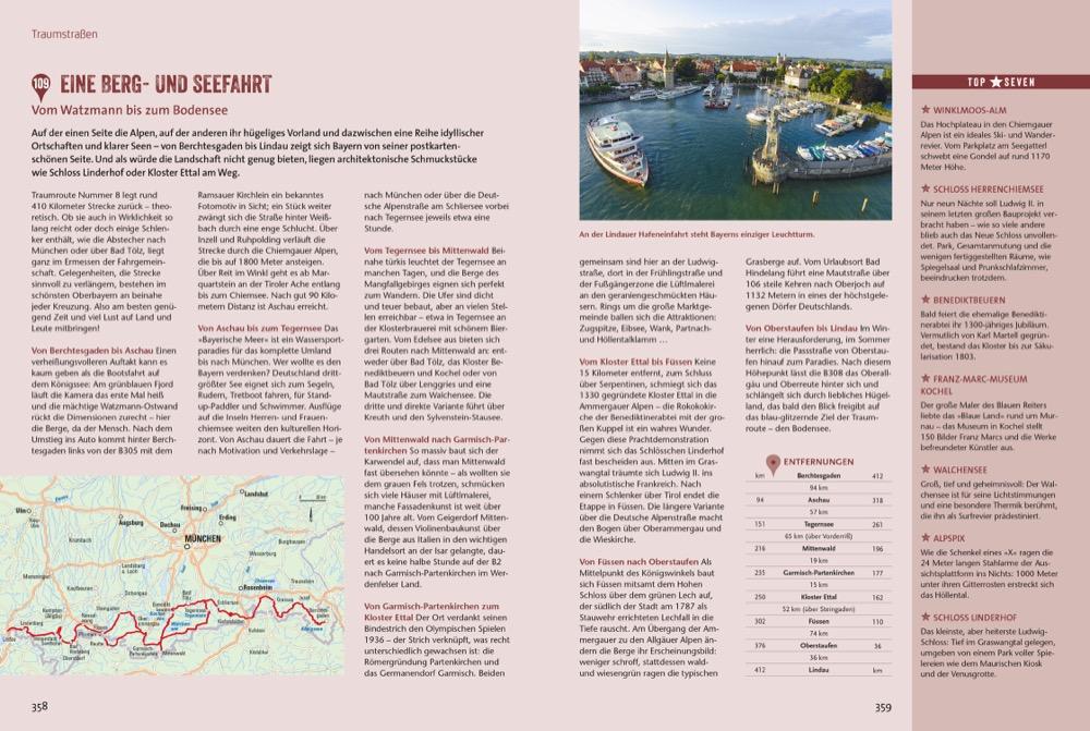 Beispielinhalt (Bild) Das Reisebuch Deutschland