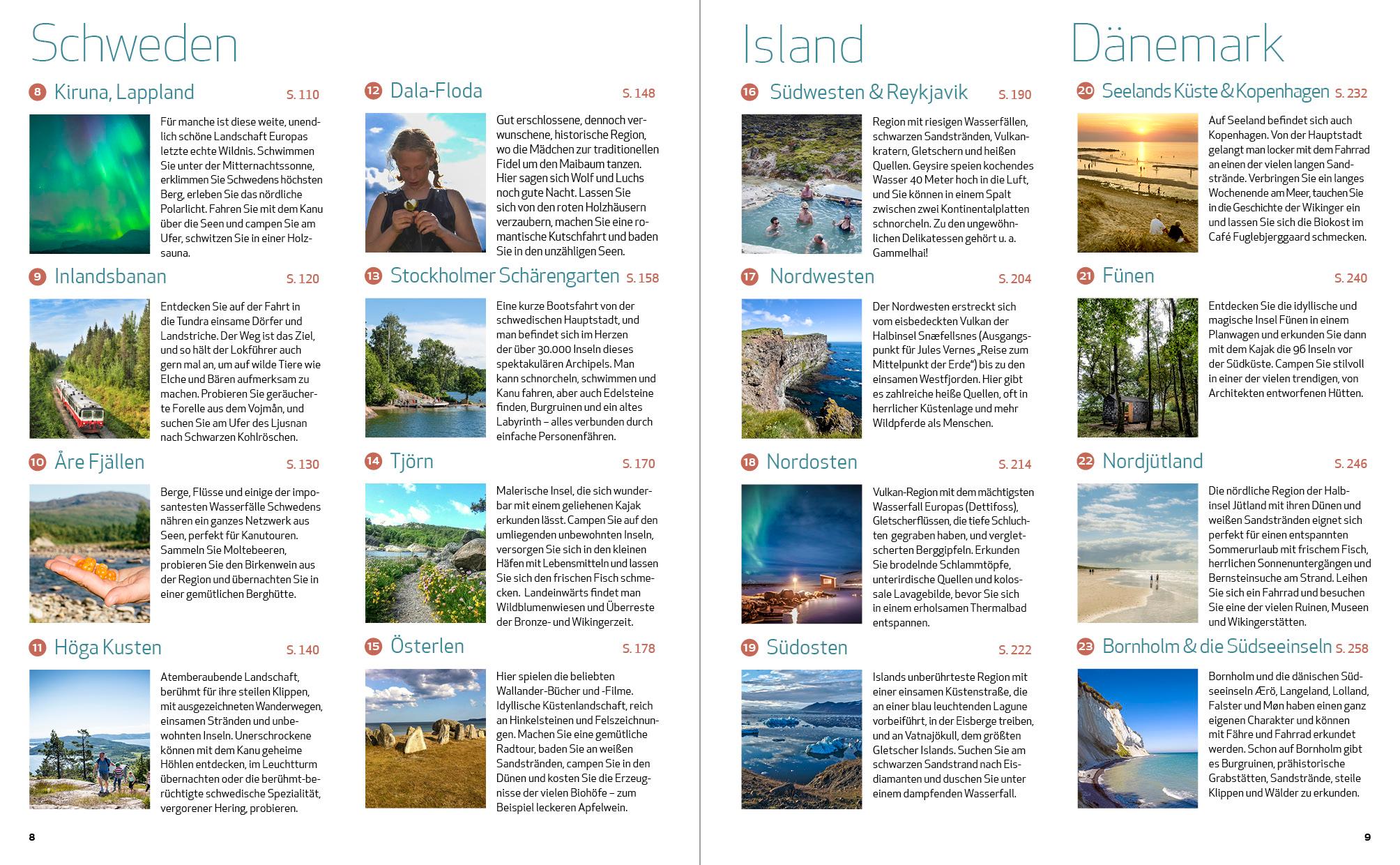 Beispielinhalt (Bild) Wild Guide Skandinavien