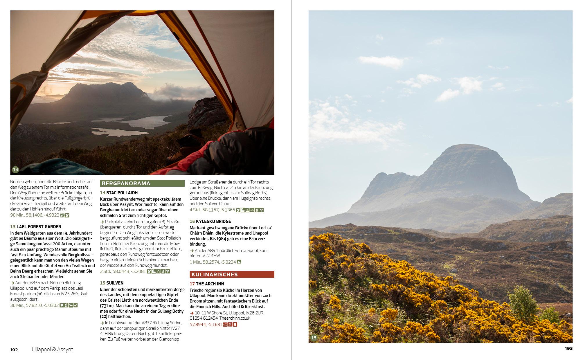 Beispielinhalt (Bild) Wild Guide Schottland