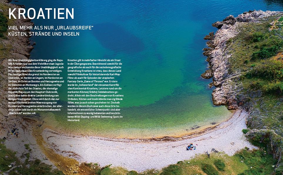 Beispielinhalt (Bild) Wild Swimming Kroatien und Slowenien