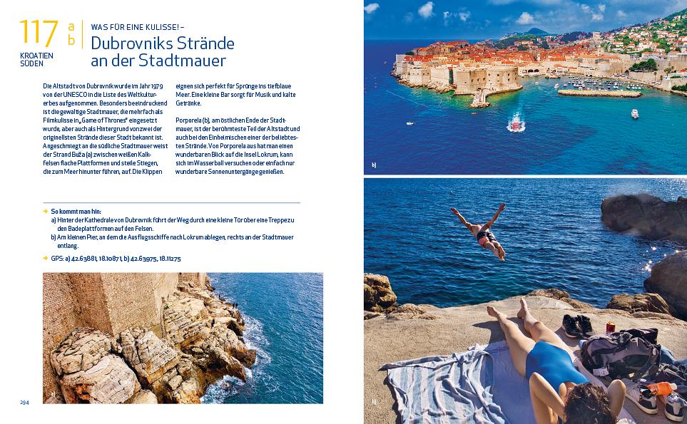 Beispielinhalt (Bild) Wild Swimming Kroatien und Slowenien
