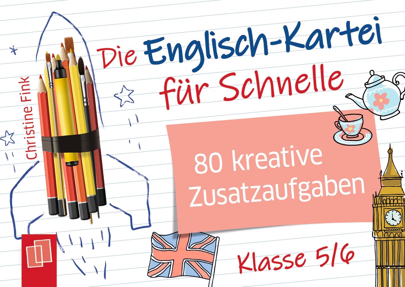 Vorderes Coverbild Die Englisch-Kartei für Schnelle