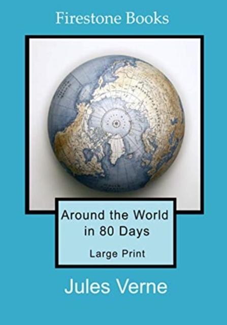 Vorderes Coverbild Around the World in 80 Days: Large Print