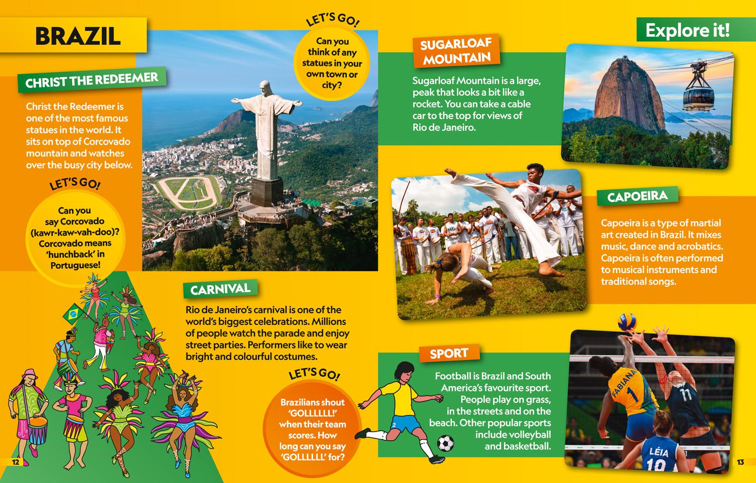 Beispielinhalt (Bild) Around the World Find it! Explore it!