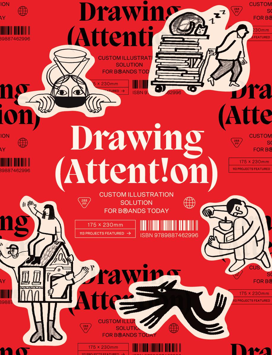 Vorderes Coverbild Drawing Attention: Custom Illustration Solutions for Brands Today