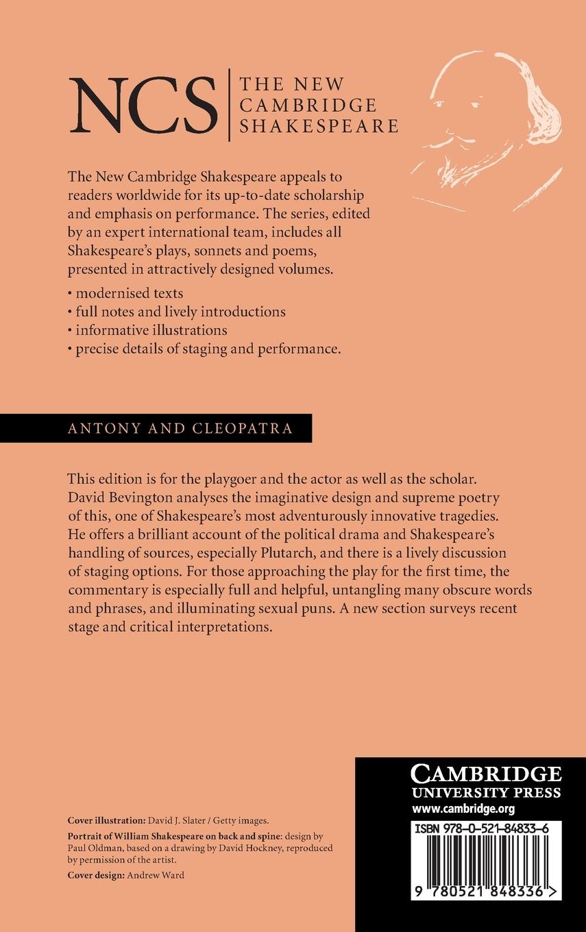 Rückseitencover Antony and Cleopatra