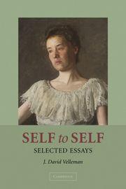 Vorderes Coverbild Self to Self