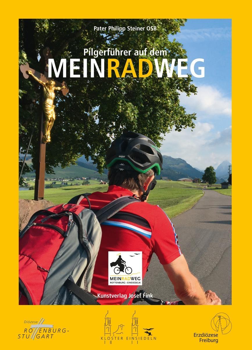 Vorderes Coverbild Pilgerführer auf dem MEINRADWEG Rottenburg-Einsiedeln
