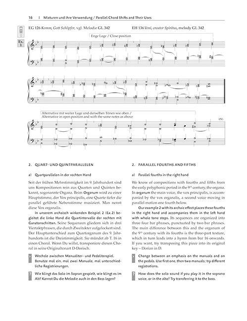 Beispielinhalt (Bild) Feuer und Farbe / The Colours of Fire -Moderne Choralharmonisierung und freie Improvisation / Modern chorale harmonization and free improvisation-