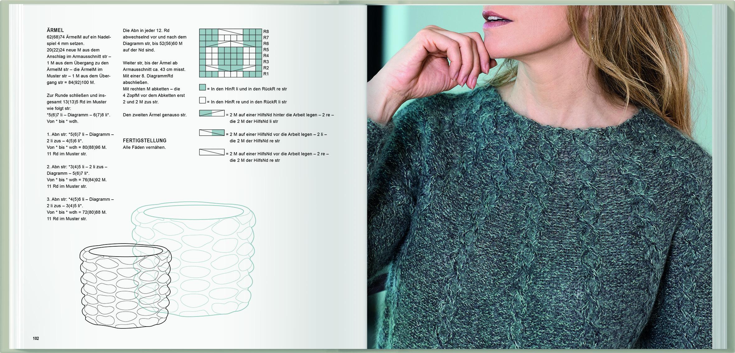 Beispielinhalt (Bild) Gestrickt wie getöpfert