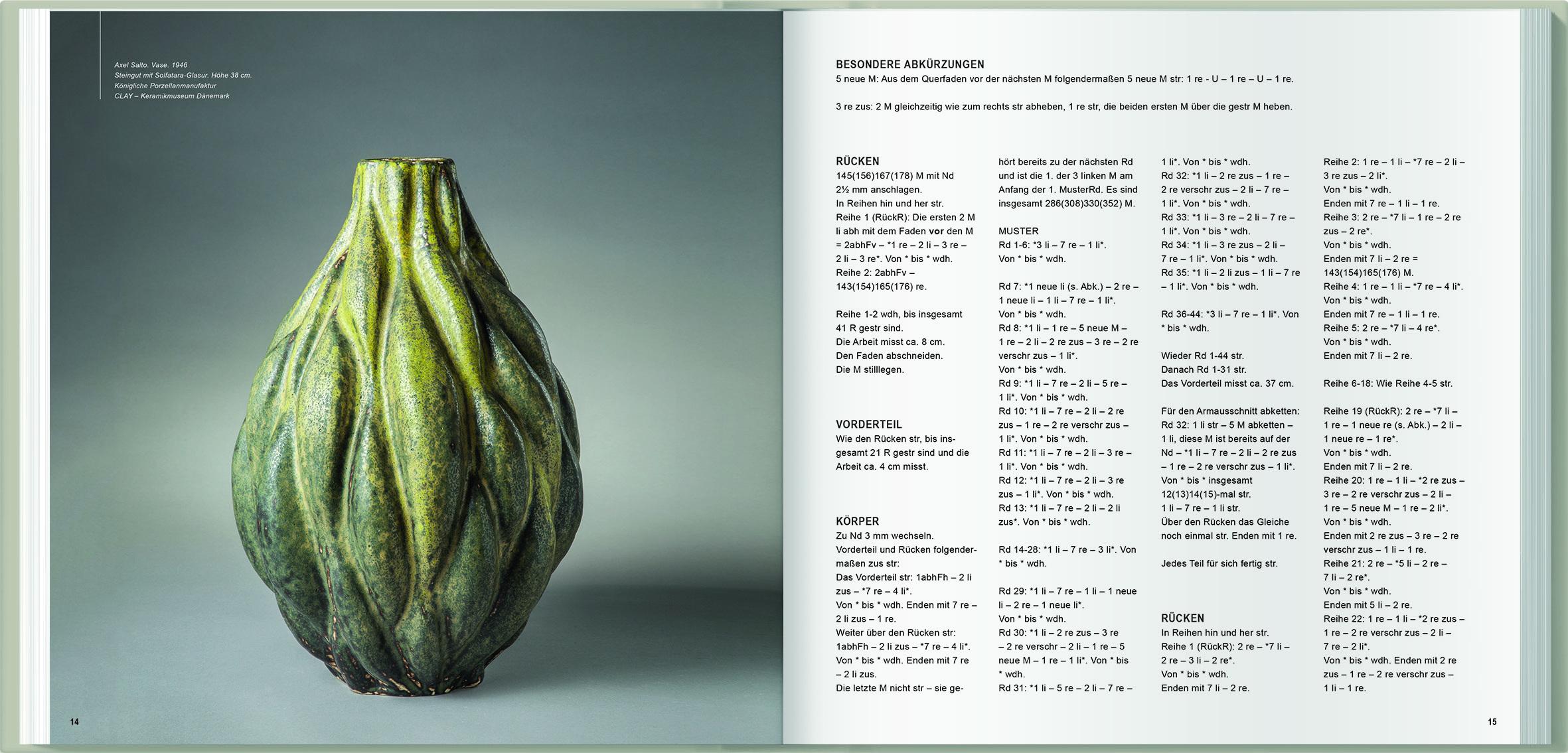 Beispielinhalt (Bild) Gestrickt wie getöpfert