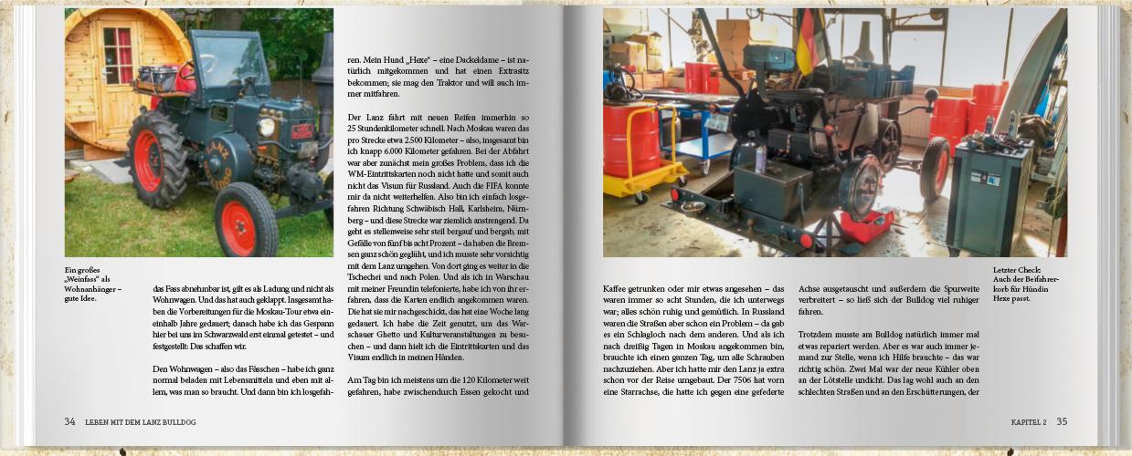 Beispielinhalt (Bild) Leben mit dem Lanz Bulldog
