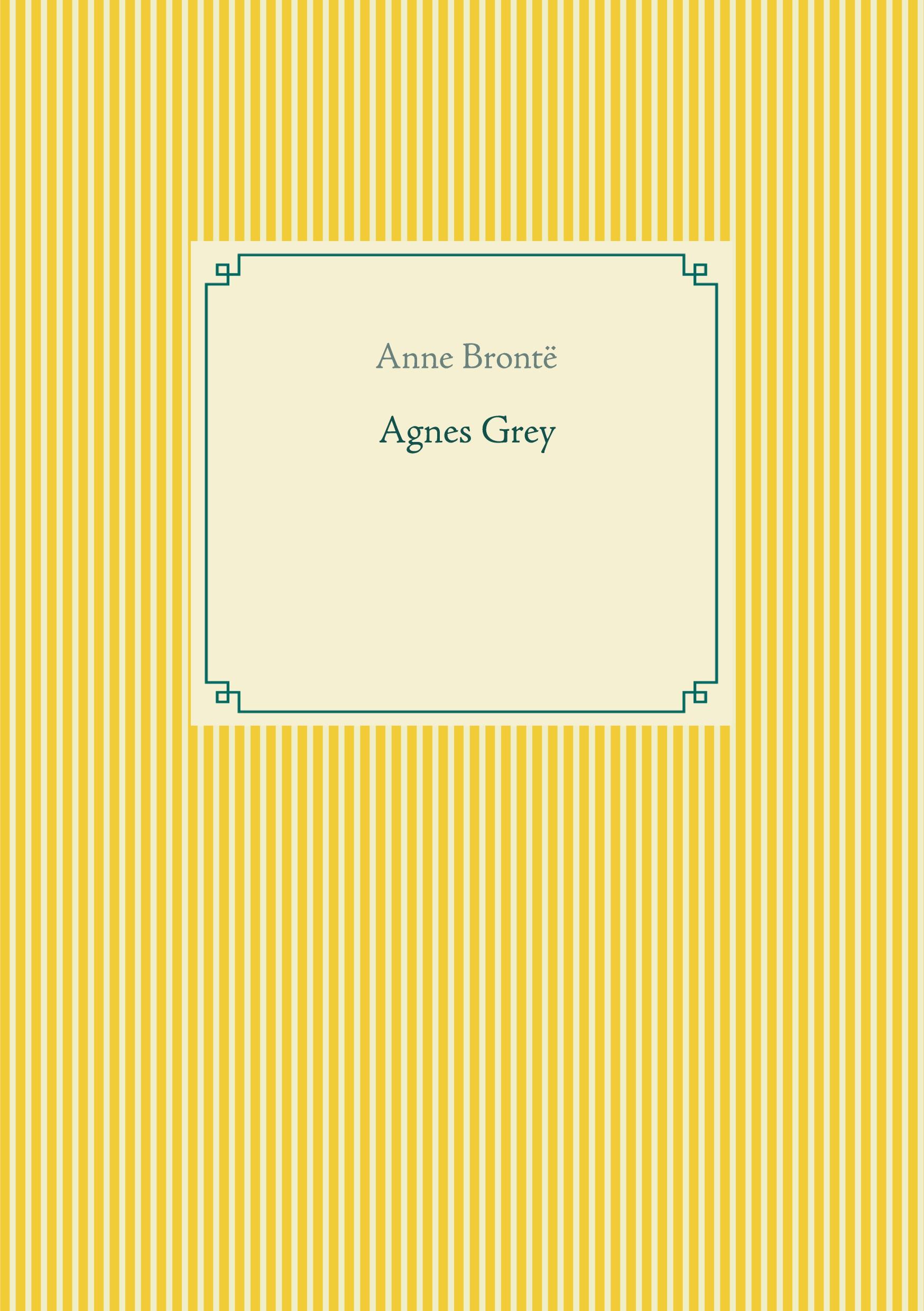 Vorderes Coverbild Agnes Grey