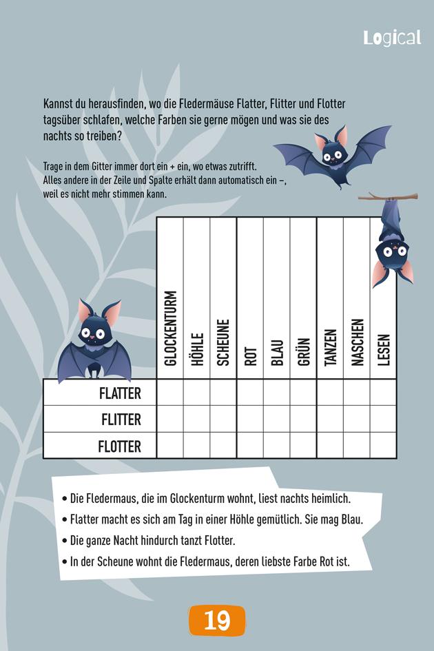 Beispielinhalt (Bild) Super Rätselblock ab 10 Jahren.Logicals, Brückenrätsel, Zahlenpyramiden und viele andere Rätsel