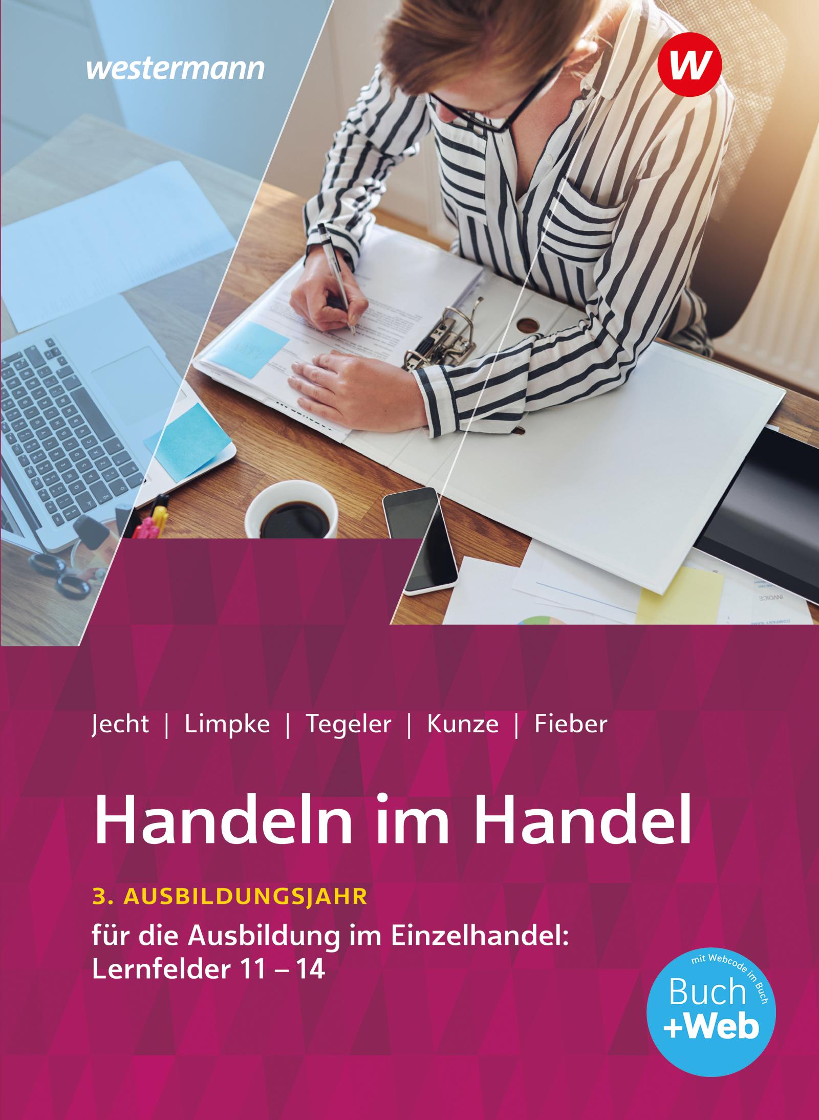 Vorderes Coverbild Handeln im Handel. 3. Ausbildungsjahr im Einzelhandel. Schulbuch