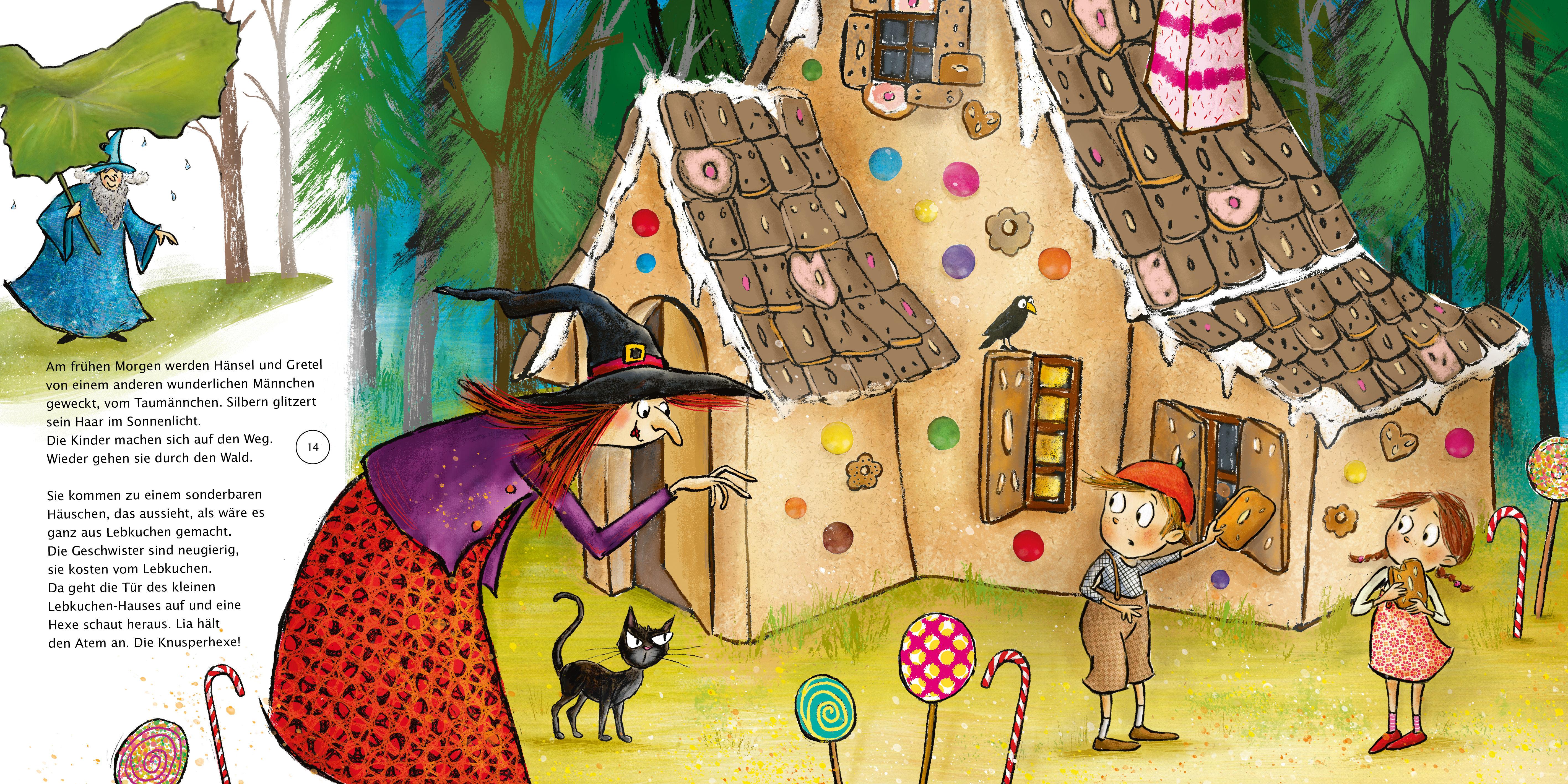 Beispielinhalt (Bild) Hänsel und Gretel (Mein erstes Musikbilderbuch mit CD)
