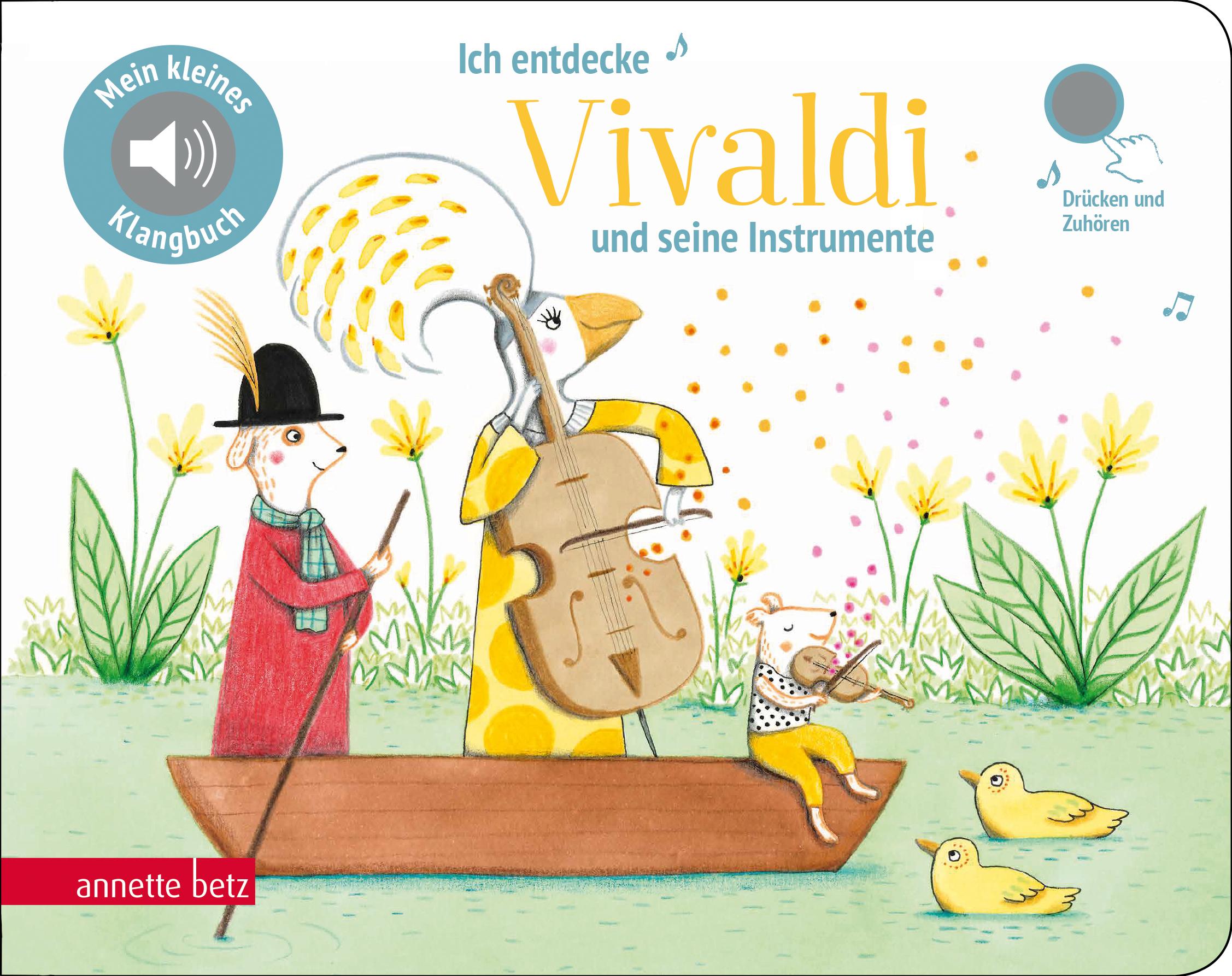 Vorderes Coverbild Ich entdecke Vivaldi - Pappbilderbuch mit Sound (Mein kleines Klangbuch)