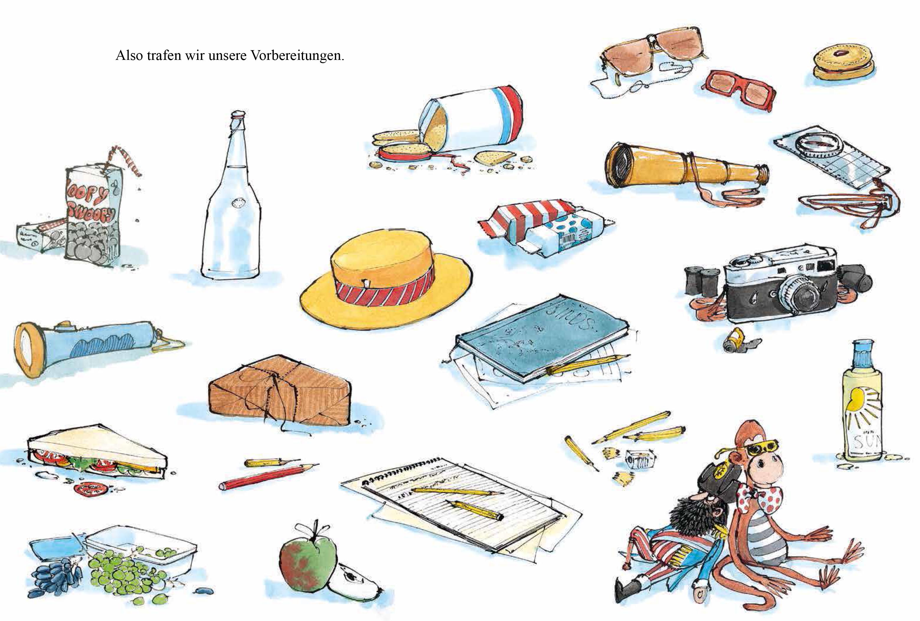 Beispielinhalt (Bild) Wetter - Vier Bilderbücher in einem hochwertigen Schuber