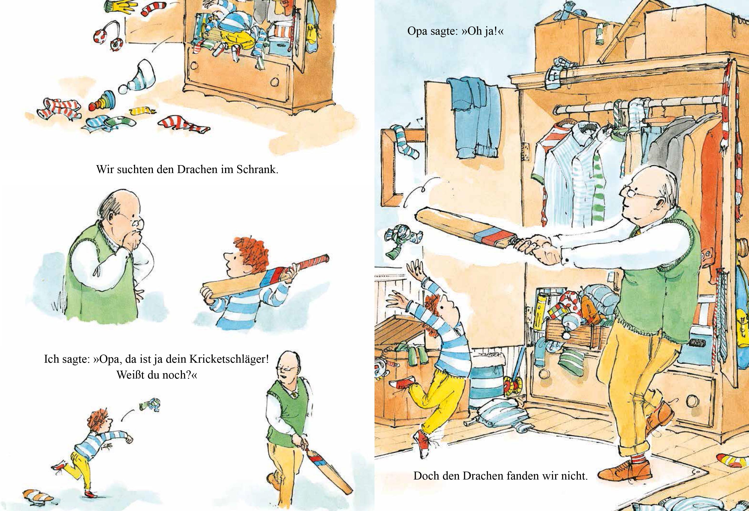 Beispielinhalt (Bild) Wetter - Vier Bilderbücher in einem hochwertigen Schuber