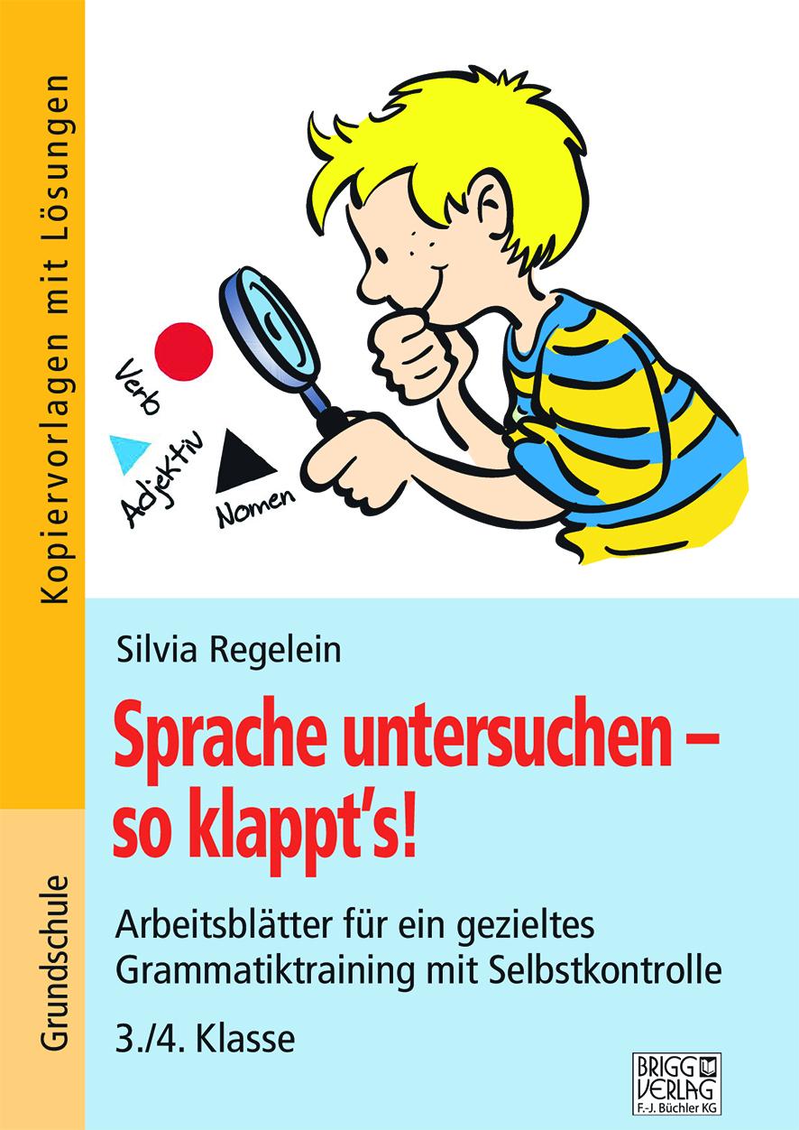 Vorderes Coverbild Sprache untersuchen - so klappt's! 3./4. Klasse
