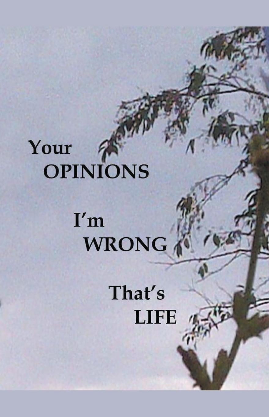 Vorderes Coverbild Your Opinions I'm Wrong That's Life