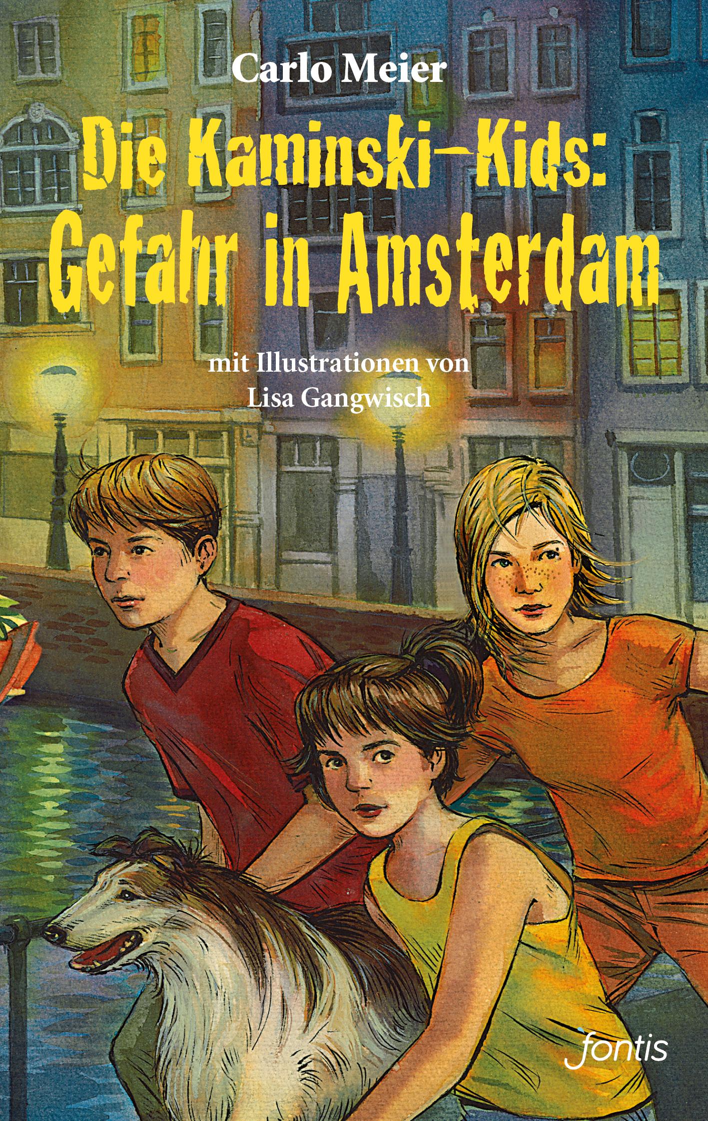Vorderes Coverbild Die Kaminski-Kids: Gefahr in Amsterdam