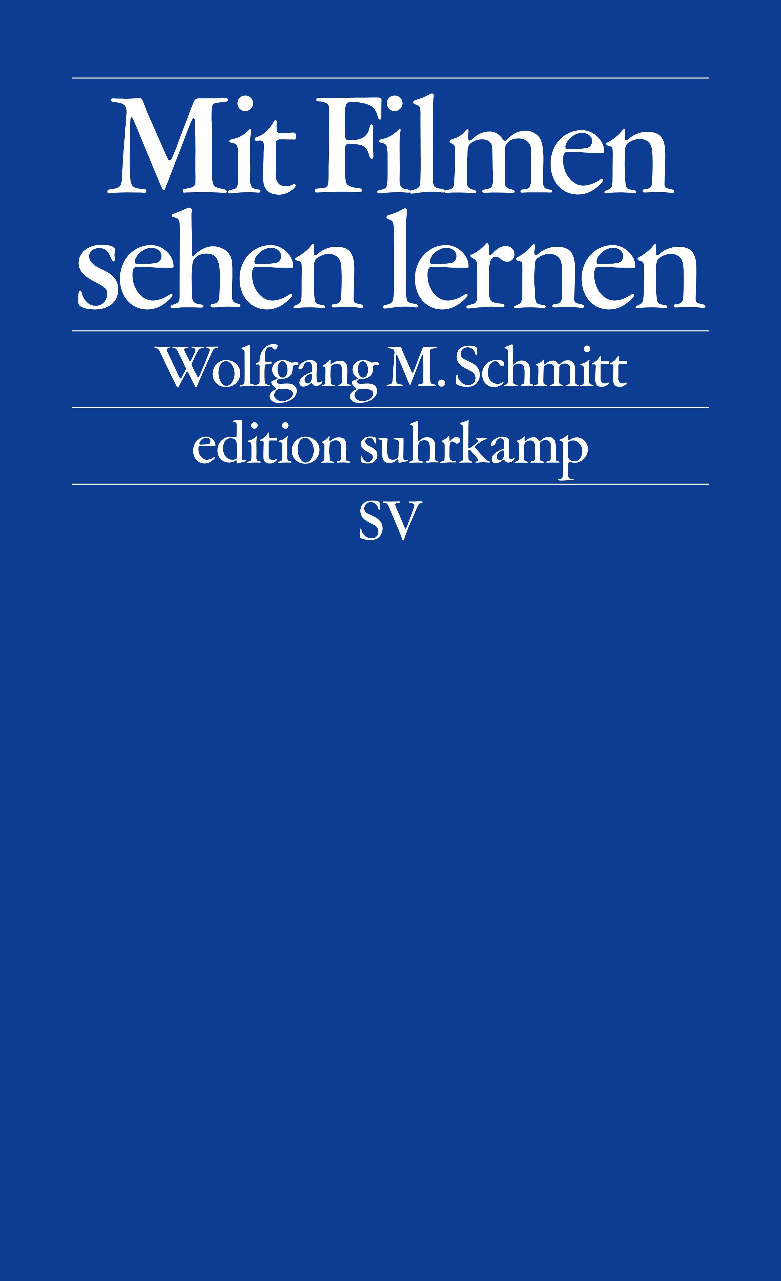 Vorderes Coverbild Mit Filmen sehen lernen