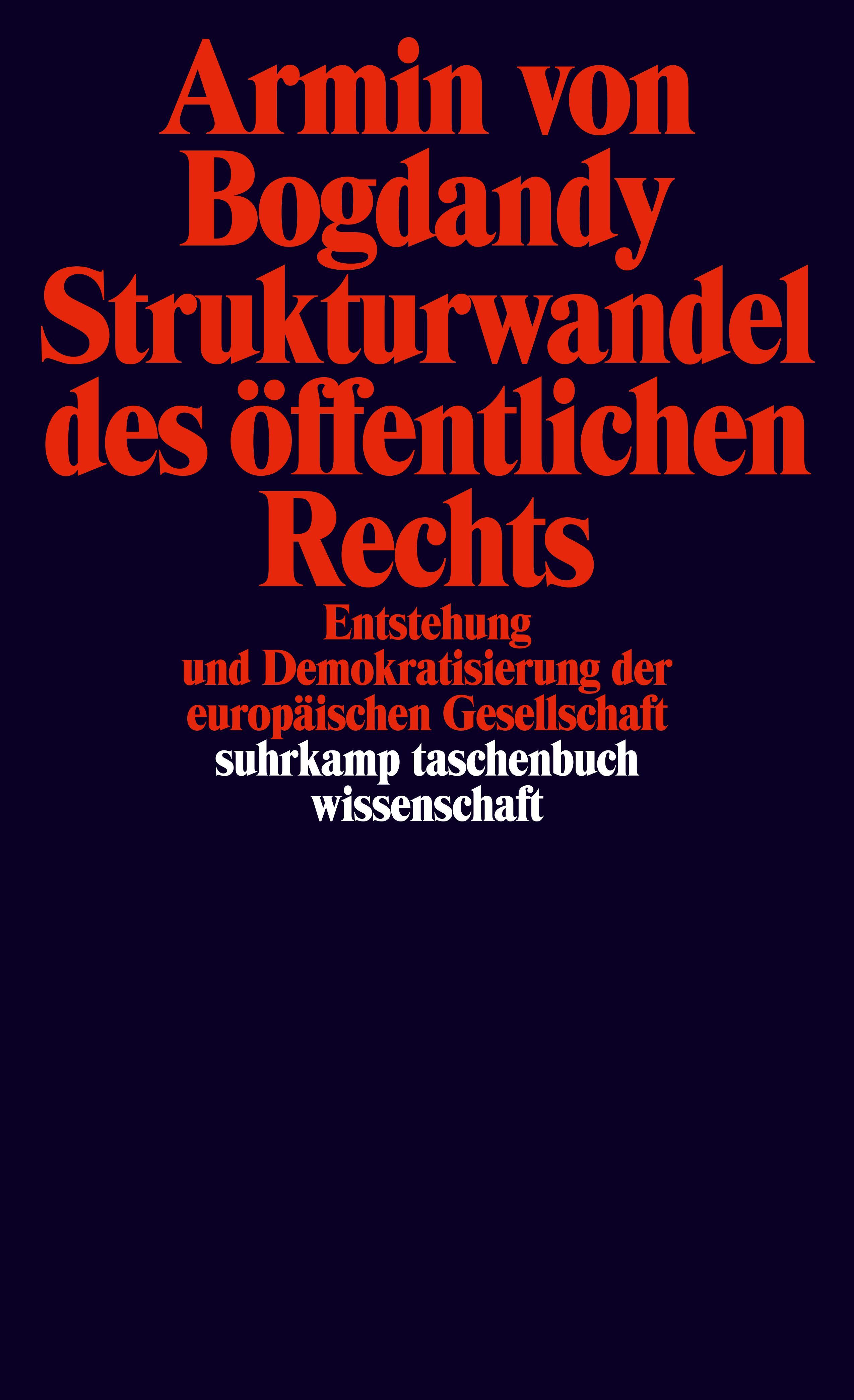 Vorderes Coverbild Strukturwandel des öffentlichen Rechts